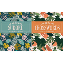 Large Print Puzzles Collection: Sudoku & Crosswords