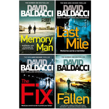 David Baldacci Amos Decker Series 4 Books Collection Set