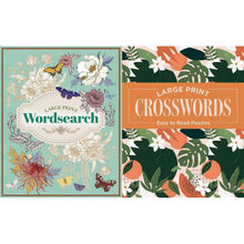 Large Print Puzzles Collection: Wordsearch & Crosswords