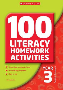 100 Literacy Homework Activities Year 3