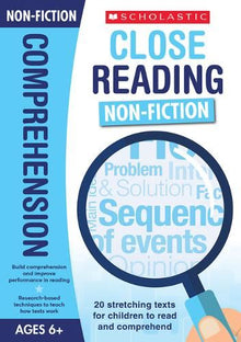 20 comprehension texts for inference, summarising and more to stretch and improve performance for Ages 6+. Includes answers (Close Reading: Non-Fiction)