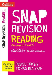 AQA GCSE 9-1 English Language Reading (Papers 1 & 2) Revision Guide: For mocks and 2021 exams (Collins GCSE Grade 9-1 SNAP Revision)