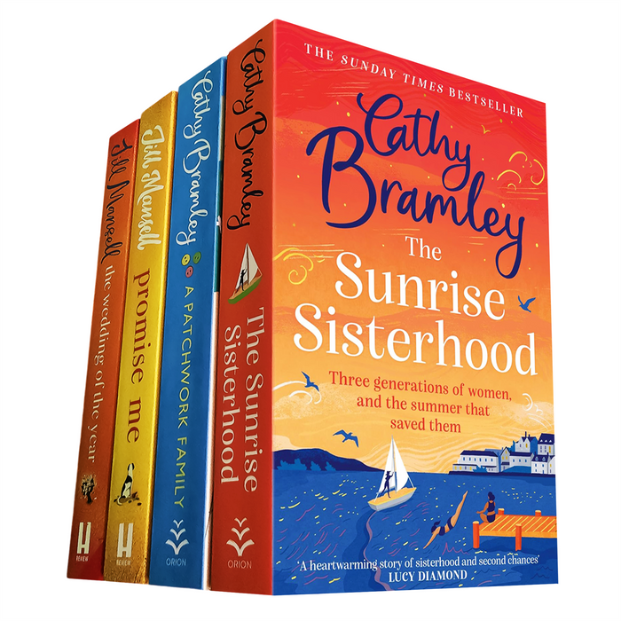 The Wedding of the Year, It Started with a Secret, The Sunrise Sisterhood & A Patchwork Family: Uplifting Romantic Comedies and Heartwarming Family Stories by Jill Mansell and Cathy Bramley