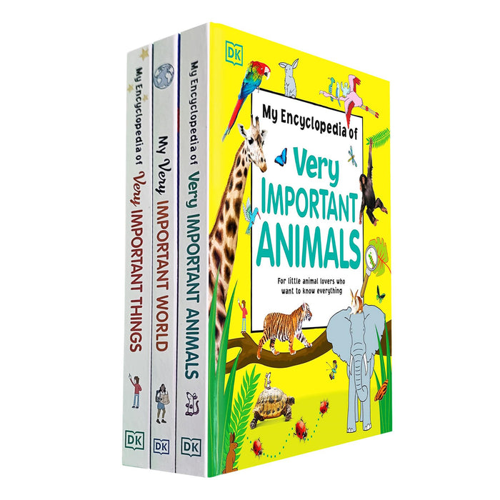 DK's My Very Important Encyclopedia Collection for Little Learners: Animals, World, Things, and Dinosaurs