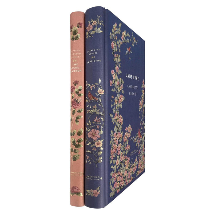 Courageous Spirits Collection by Charlotte Brontë & Frances Hodgson Burnett: Jane Eyre & The Secret Garden - Two Journeys of Hope in the Deluxe Cranford Edition (2-Book Set)