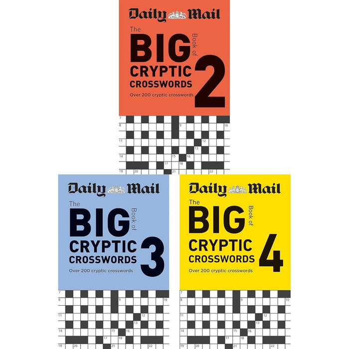 Daily Mail Big Book of Cryptic Crosswords Collection: Volumes 2, 3 & 4