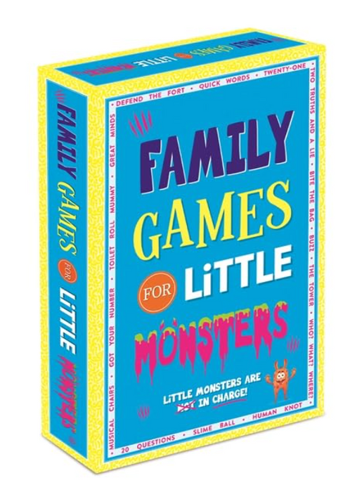 Family Games For Little Monsters