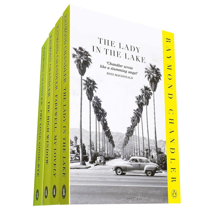 Raymond Chandler’s Essential Philip Marlowe Collection (4 Books Set): Farewell, My Lovely, The High Window, The Lady in the Lake, and The Long Goodbye