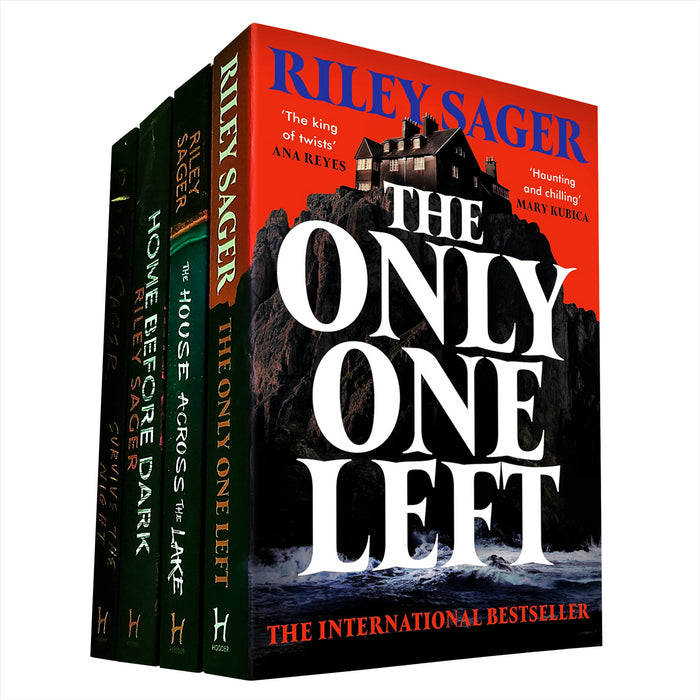 Riley Sager Suspense Collection: Includes The Only One Left, The House Across the Lake, Home Before Dark, and Survive the Night – Gripping Psychological Thrillers Filled with Dark Secrets and Twists