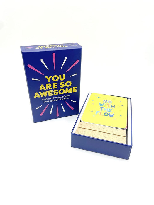 You Are So Awesome: 52 Cards of Uplifting Quotes and Inspiring Affirmations