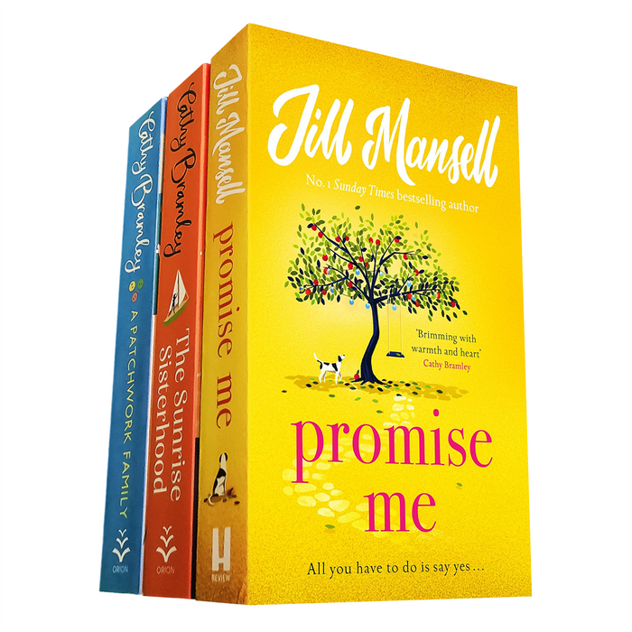 Promise Me, The Sunrise Sisterhood & It Started with a Secret: Uplifting Stories of Love, Family, and Friendship by Jill Mansell and Cathy Bramley