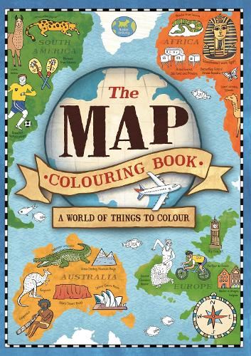 The Map Colouring Book: A World of Things to Colour