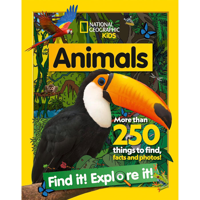 National Geographic Kids: Find It! Explore It! Collection – Interactive Adventures Across Oceans, Insects, Animals, Around the World, and Dinosaurs