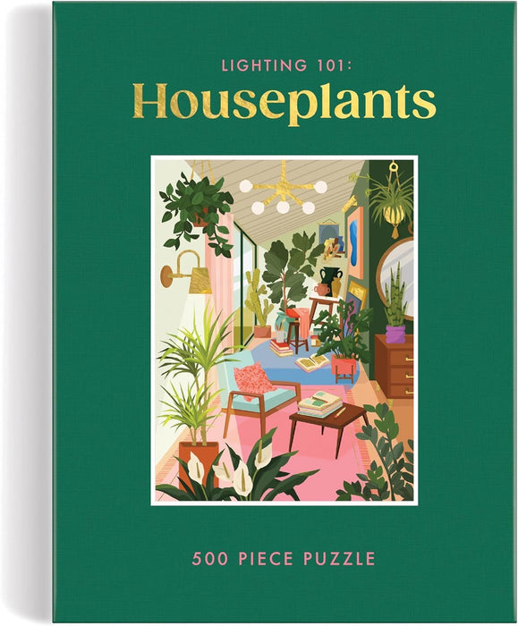 Lighting 101: Houseplants 500 Piece Book Puzzle
