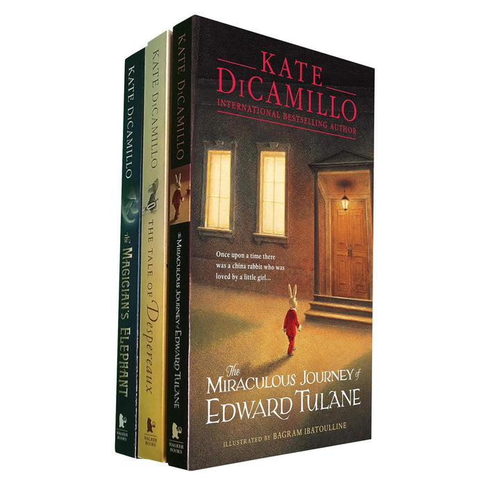 Kate DiCamillo’s Magical Collection: The Tale of Despereaux, The Miraculous Journey of Edward Tulane, and The Magician’s Elephant – Tales of Courage, Love, and Wonder