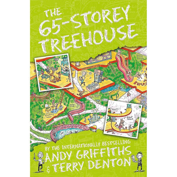 The Treehouse Collection: 2-Book Set by Andy Griffiths & Terry Denton (The 65-Storey Treehouse, The 78-Storey Treehouse