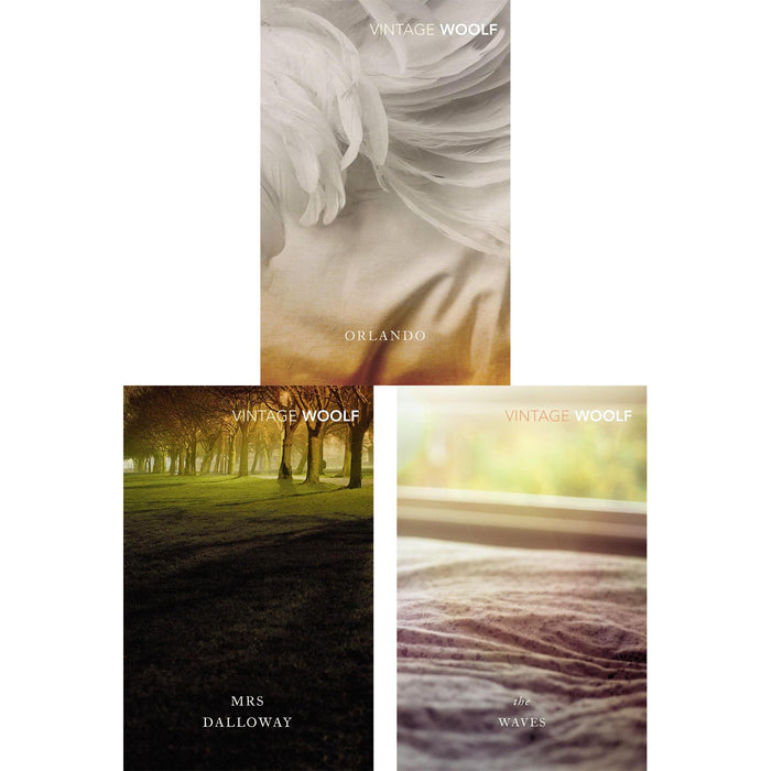 Virginia Woolf: Metamorphosis Collection – Orlando, Mrs Dalloway & To the Lighthouse – Shifting Identities, Familial Bonds & Poetic Vision (3-Book Vintage Classics Set)