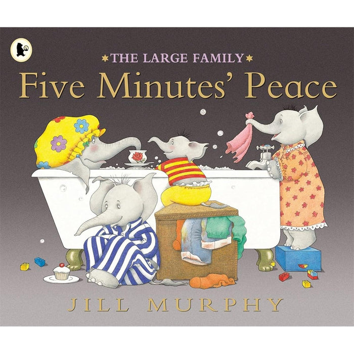 The Large Family Collection: 2-Book Set by Jill Murphy (A Piece of Cake, Five Minutes Peace