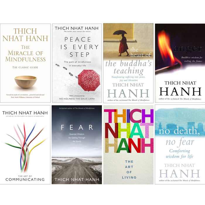 Mindfulness and Compassion: An 8-Book Collection by Thich Nhat Hanh on Meditation, Peace, and Buddhist Wisdom to Transform Anger, Conquer Fear, and Cultivate Joy and Presence in Everyday Life