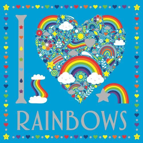 I Heart Rainbows (I Heart Pocket Colouring)