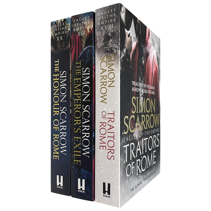 Eagles of the Empire Collection: Traitors of Rome, The Emperor's Exile & The Honour of Rome