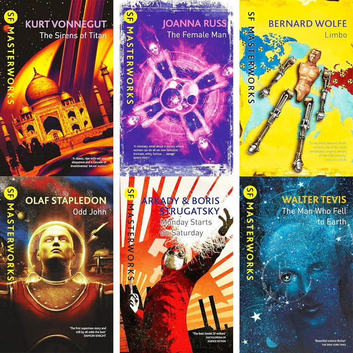 SF Masterworks Quick Reads – Satirical & Philosophical Sci-Fi