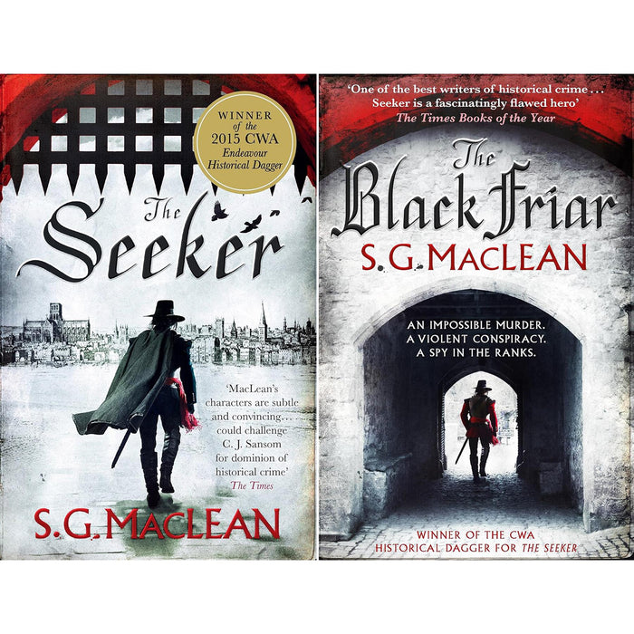 Seeker and The Black Friar – Two Gripping Historical Mysteries Set in Cromwell’s England, Exploring Betrayal, Political Intrigue, and the Pursuit of Justice by S.G. MacLean