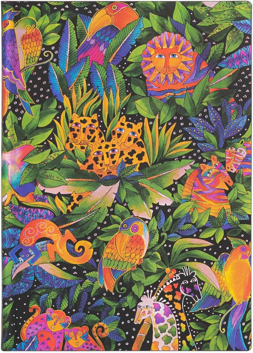 Paperblanks Softcover Flexis Jungle Song | Lined | Midi (130 × 180 mm)