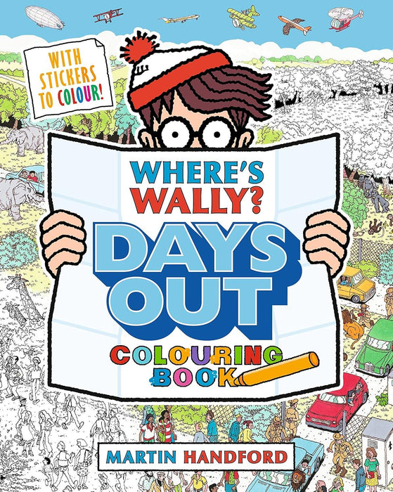 Where'S Wally? Days Out:Colouring