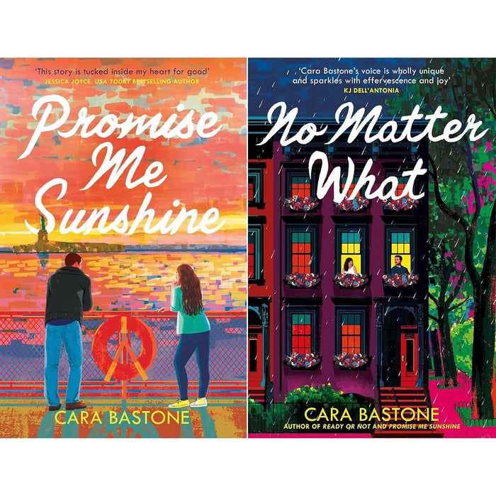 Hearts of New York Collection by Cara Bastone: Promise Me Sunshine & No Matter What – Poignant Healing & Emotional Second-Chance Rom-Coms (2-Book Set)