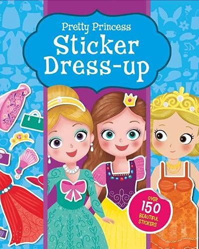 Pretty Princess Sticker Dress-up (S & A Pretty Sticker Dress-up)
