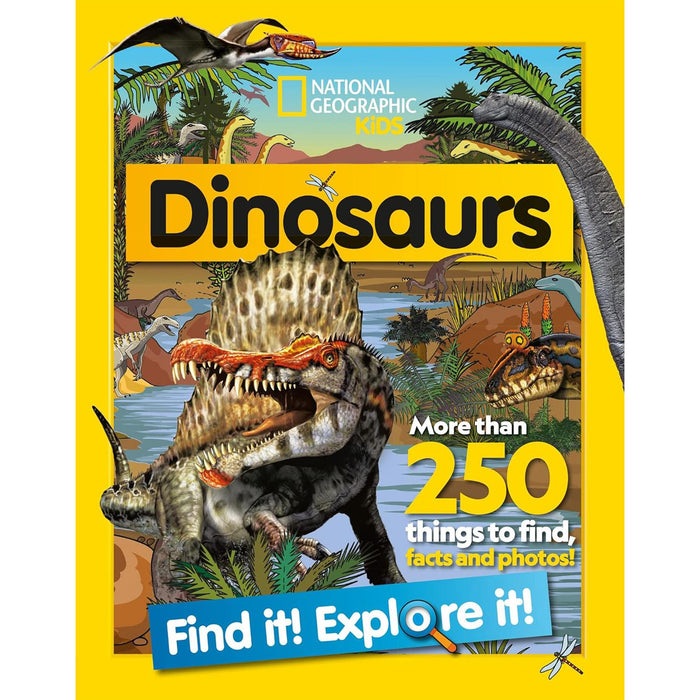 National Geographic Kids: Find It! Explore It! Collection – Interactive Adventures Across Oceans, Insects, Animals, Around the World, and Dinosaurs