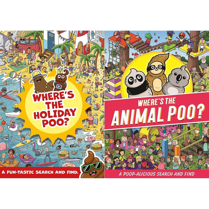Where's the Poo Collection: 2-Book Set by Alex Hunter