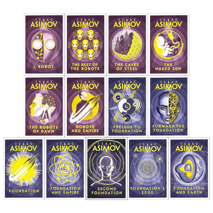 Ultimate Isaac Asimov Universe Collection: Complete Robots and Foundation Saga