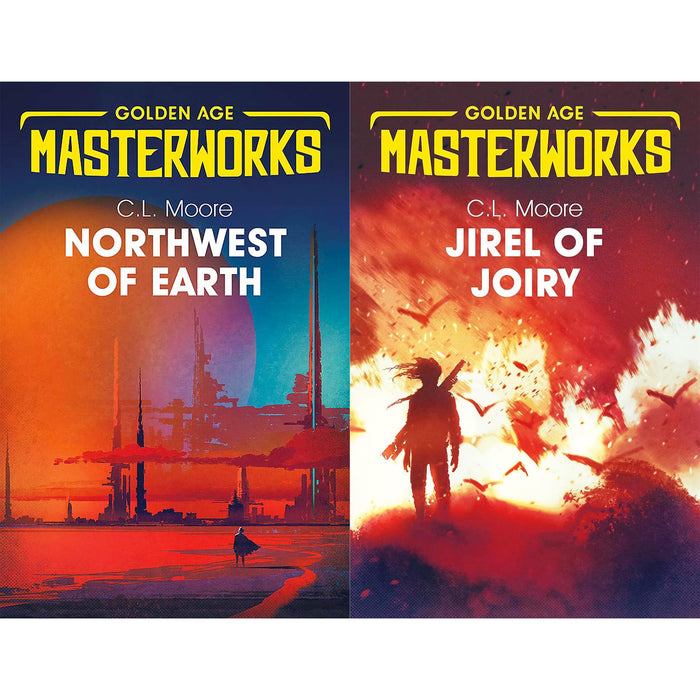 Golden Age Masterworks Collection – Iconic Sci-Fi Adventures in Clarke's Against the Fall of Night, Smith's Galactic Patrol, Moore's Jirel of Joiry & More (8-Book Set)