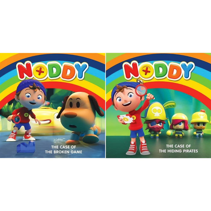 Noddy Toyland Detective – 2-Book Collection: The Case of the Broken Game & The Case of the Hiding Pirates – Fun-Filled Mystery Adventures for Curious Young Readers