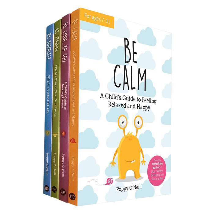 Poppy O'Neill's 4-Book Empowerment Collection: Essential Guides for Kids on Building Self-Confidence, Managing Anxiety, Social Skills, and Embracing Their Unique Selves