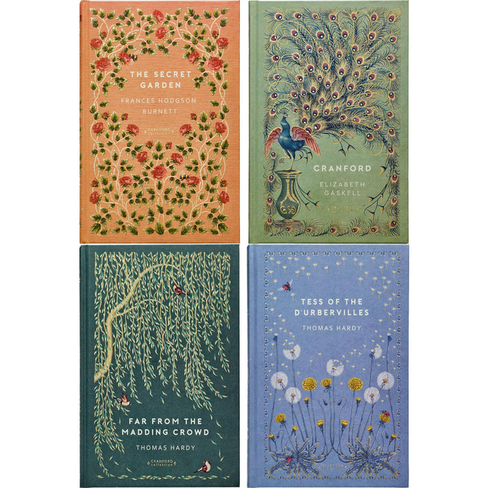 Cranford Edition Ultimate Classics Collection (Hardcover, 19 Books) with 4 Journals – Featuring Jane Austen, Alcott, Brontë Sisters, Burnett, Gaskell, Hardy, Hawthorne & Wharton