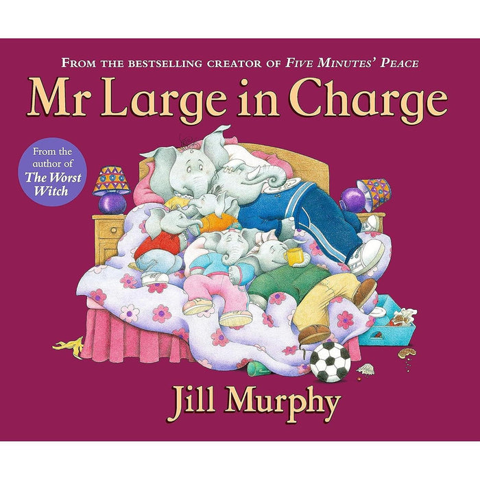 The Large Family Collection: 2-Book Set by Jill Murphy (Mr. Large In Charge, Five Minutes Peace)