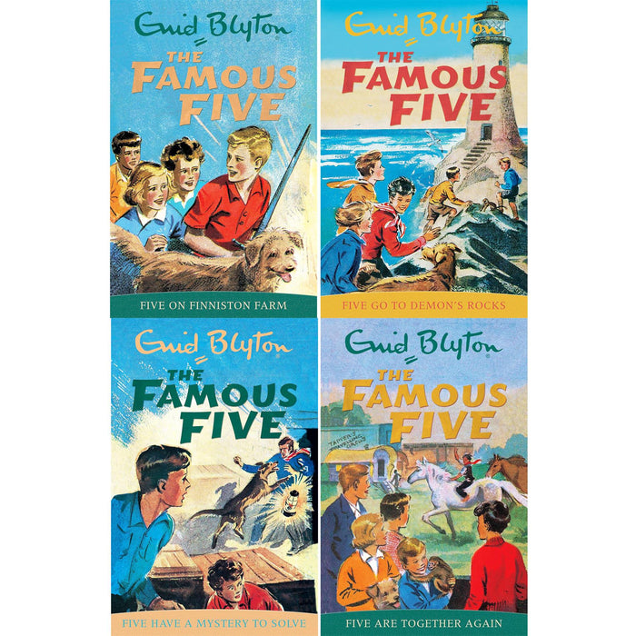 The Famous Five Collection by Enid Blyton – Books 10–21: Beloved Classic Adventures to Share Across Generations (Paperback, 12 Books)