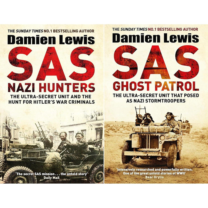 Damien Lewis Justice Collection: SAS Nazi Hunters & Ghost Patrol