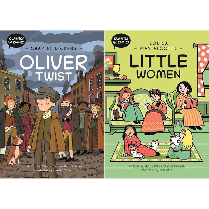 Classics in Comics Collection: Oliver Twist & Little Women