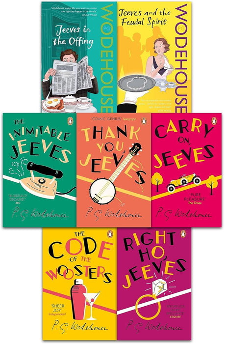 The Best of Wodehouse Collection 7 Books Set By P.G. Wodehouse
