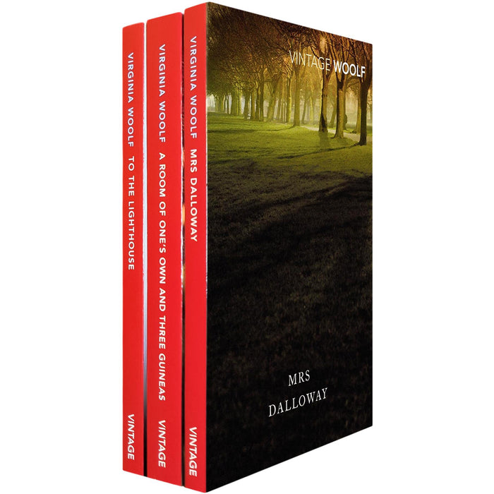 Virginia Woolf: The Greatest Works – To the Lighthouse, A Room of One’s Own and Three Guineas, Mrs Dalloway – A Journey Through Feminism, Time, and the Inner Mind (3-Book Vintage Classics Set)