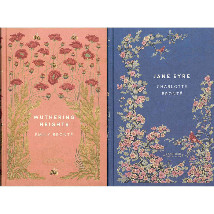 Brontë Masterpieces Collection by Emily & Charlotte Brontë: Wuthering Heights & Jane Eyre - Two Tales of Dark Passion in the Deluxe Cranford Edition (2-Book Set)