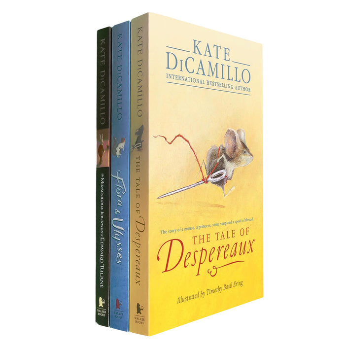 Kate DiCamillo’s Beloved Adventures: Flora & Ulysses, The Tale of Despereaux, and The Miraculous Journey of Edward Tulane – Inspiring Tales of Friendship and Bravery