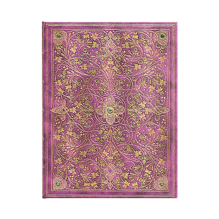 Diamond Jubilee (Sangorski & Sutcliffe) Ultra Unlined Hardcover Journal: Hardcover, 120 gsm, ribbon marker, memento pouch, elastic closure, book edge printing