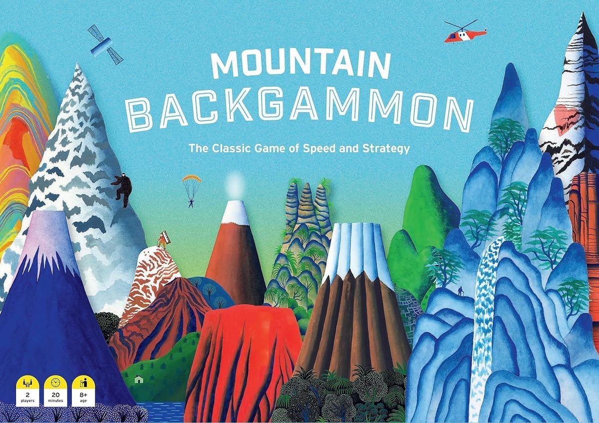 Mountain Backgammon: The Classic Game of Speed and Strategy — smeikalbooks