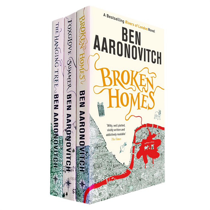 The Rivers of London Series by Ben Aaronovitch: Magical Investigations Continue in Broken Homes, Foxglove Summer, and The Hanging Tree
