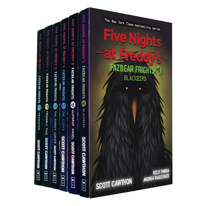 Five Nights at Freddy’s: Fazbear Frights Collection Vol. 6-11 – Dark Secrets Unveiled in “Blackbird,” “The Cliffs,” “Gumdrop Angel,” “The Puppet Carver,” “Friendly Face,” and “Prankster”